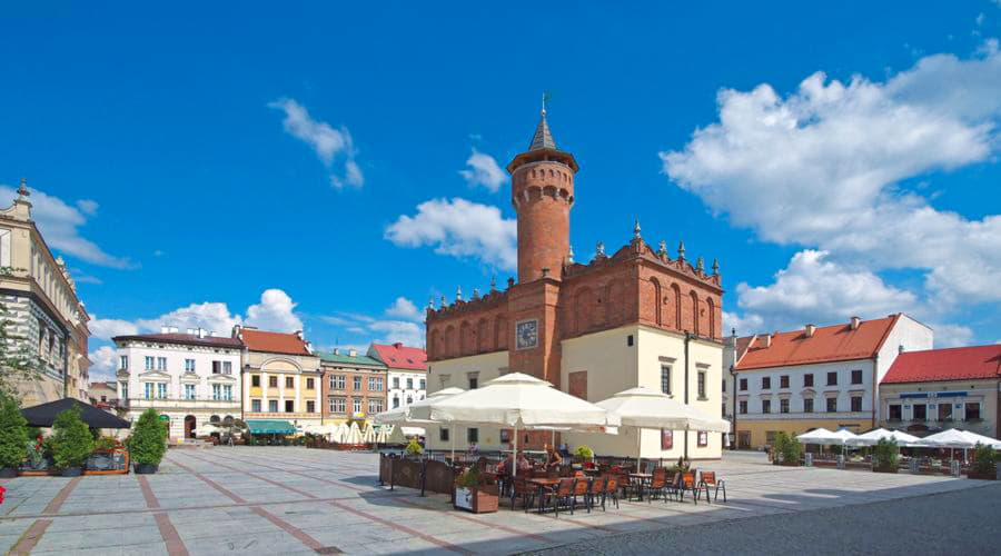 Our car rental services offer a diverse selection of vehicles at in Tarnów.